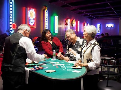 Social gathering at Highway 39 Event Center