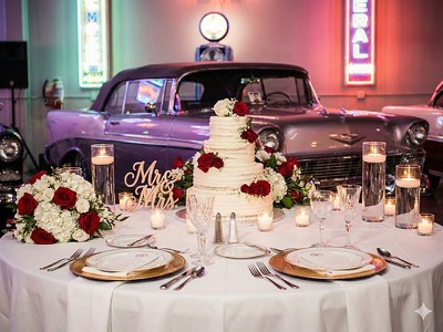 Wedding reception at Highway 39 Event Center