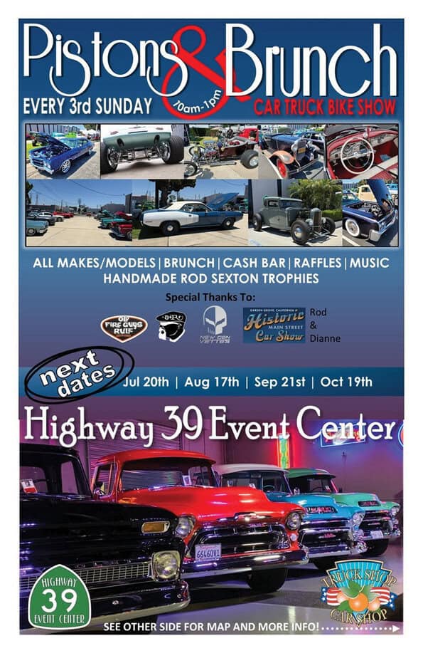 Pinstons and Brunch Flyer